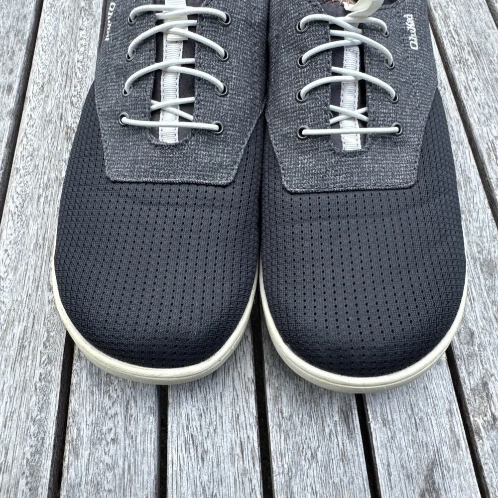 Olukai Nohea Moku Men's Casual Slip On Boat Shoes Size 9 Gray 10283-6C6C